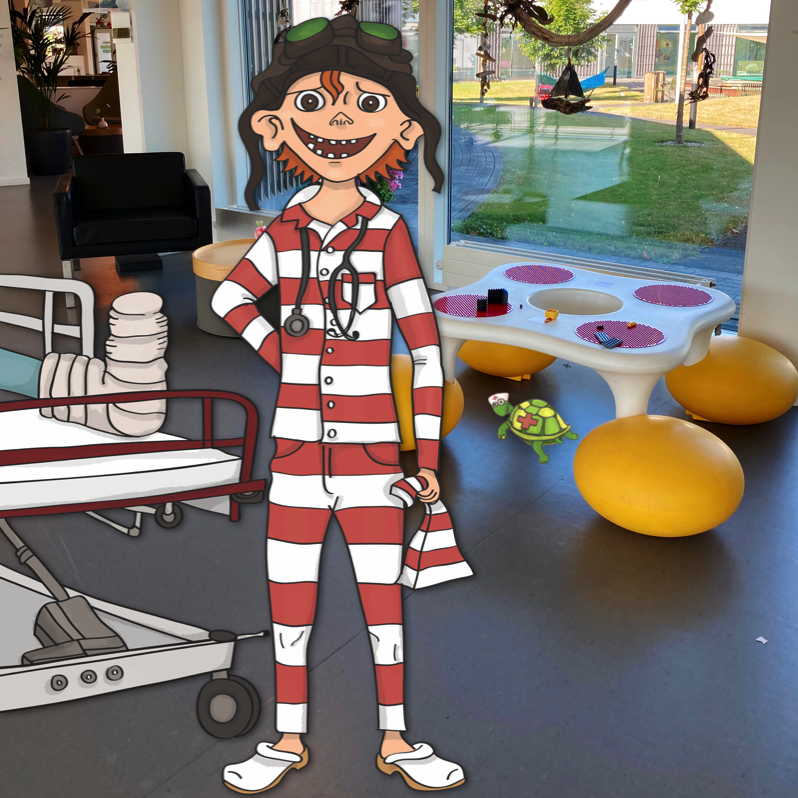 Vilters godnathistorierfor syge børn på hospitalet