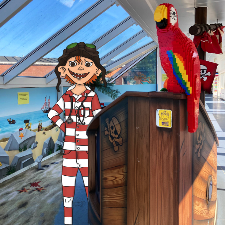 Vilters godnathistorier på Aarhus Universitetshospital