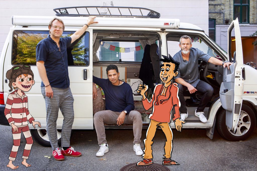 Vilter og Iqbal Anders Larson Manu Sareen Lars Henriksen