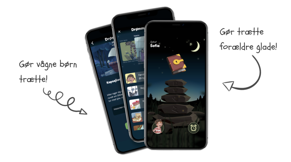 Vilters app gør børn trætte