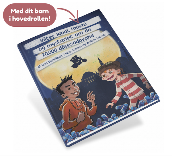 Iqbal og Vilter personlig børnebog