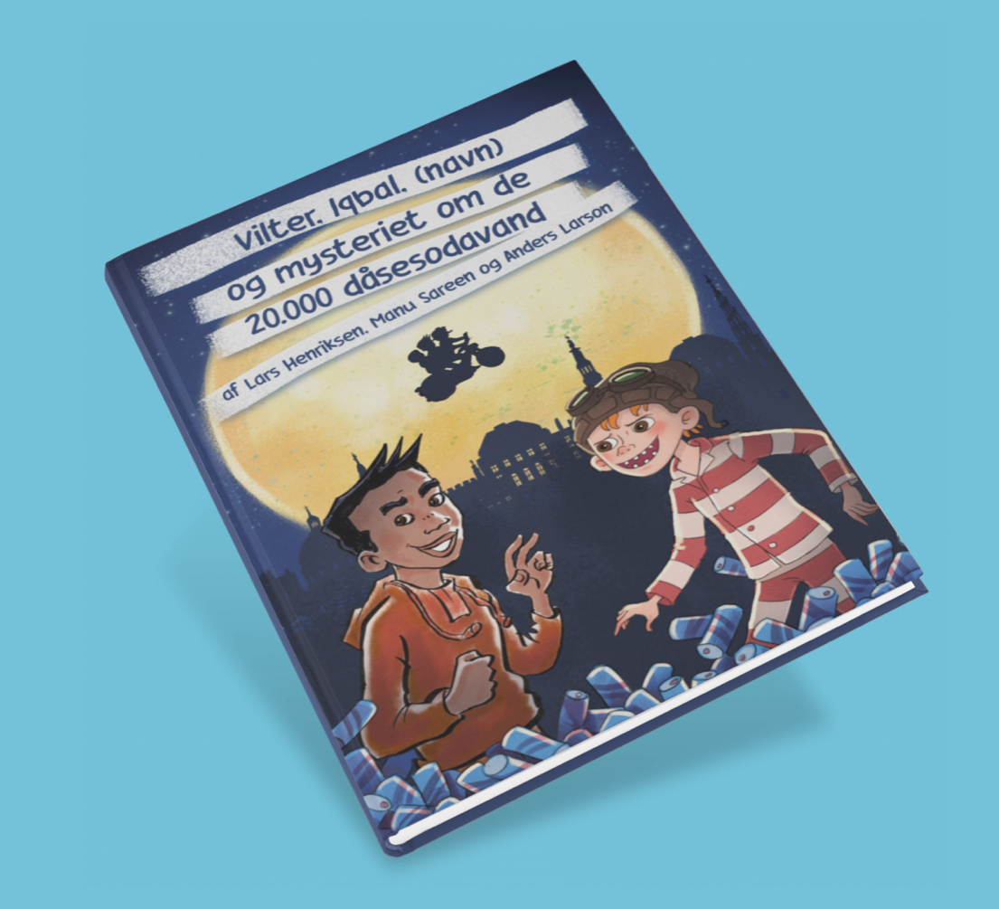 Iqbal og Vilter personlig børnebog