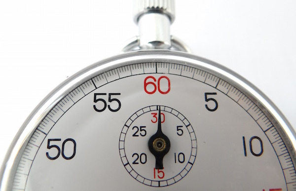 tidtagningsur - hvor lang tid skal du bruge på at få dit barn i seng?