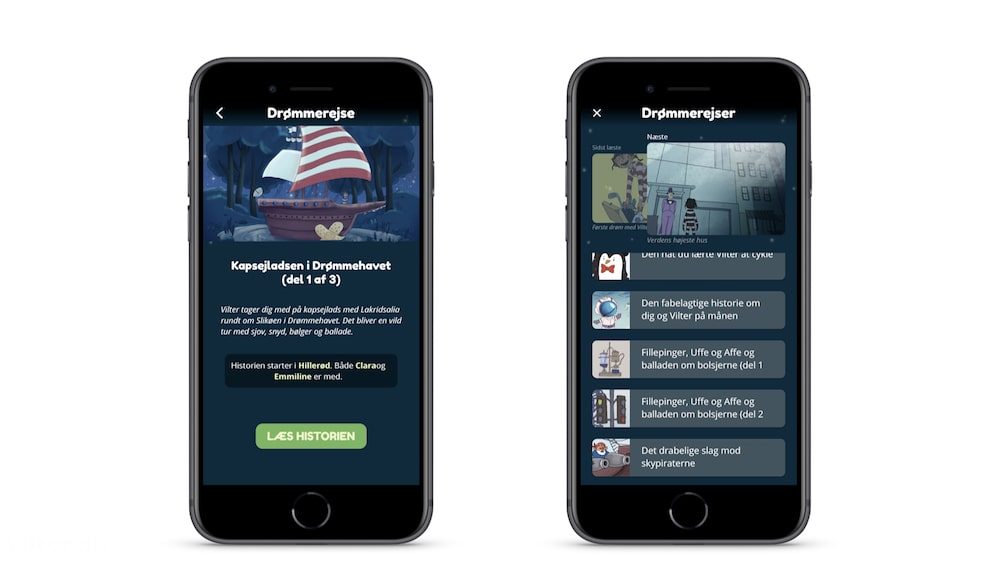 Vilters app screenshots