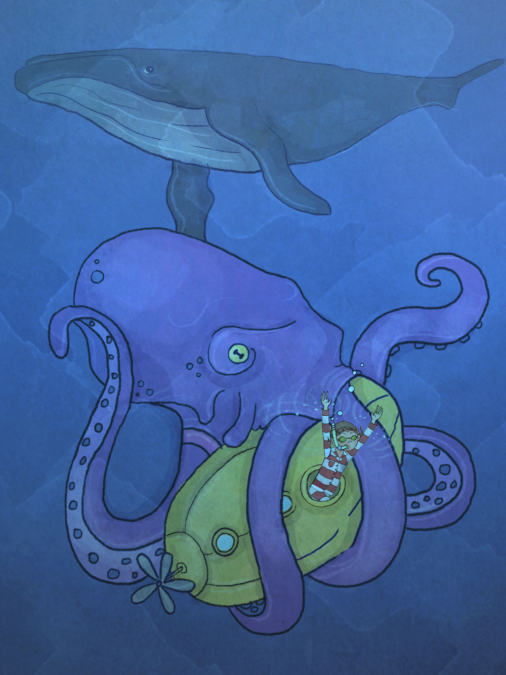 Læs selv lix 15: Med Vilters ubåd på jagt efter bamse - del 2